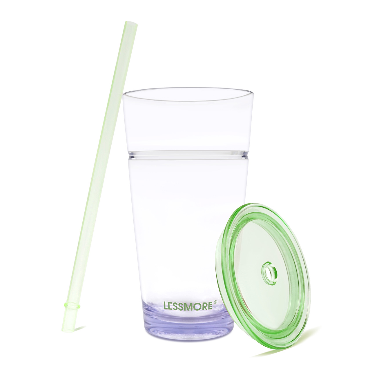 Reusable Straw Tumbler Green (24oz)